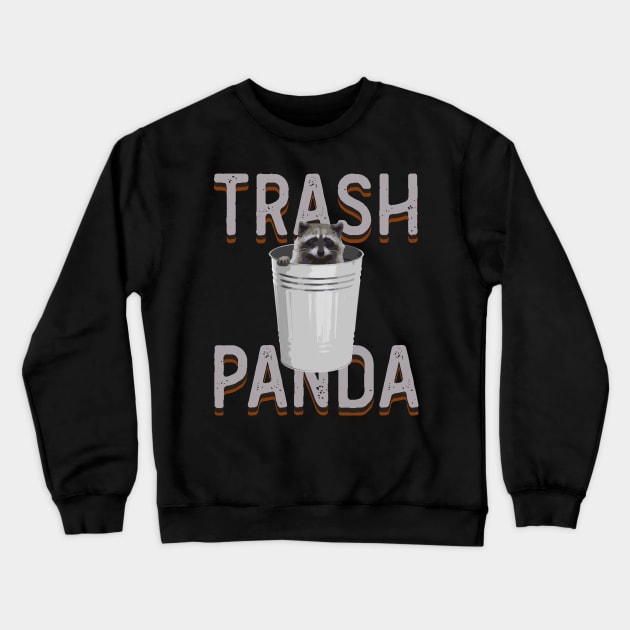 Trash Panda Crewneck Sweatshirt by giovanniiiii